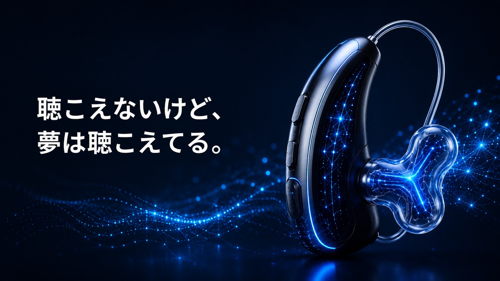 聴こえないけど、夢は聴こえてる。